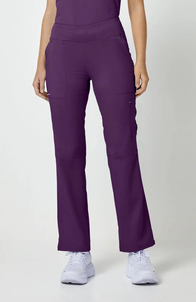 Women's Tori Yoga Scrub Pant - Eggplant