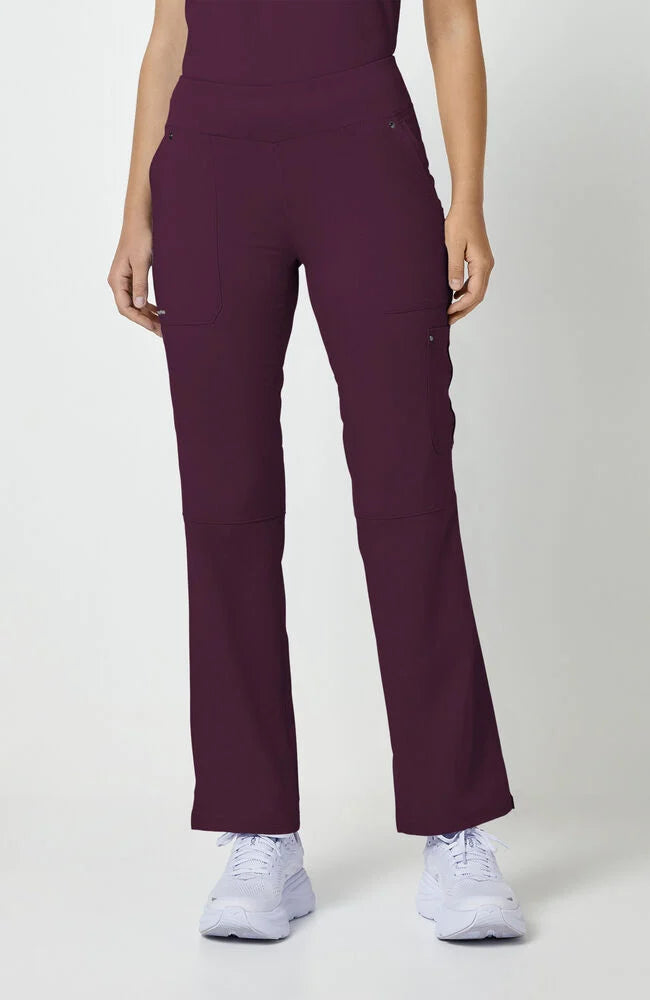 Women's Tori Yoga Scrub Pant - Wine