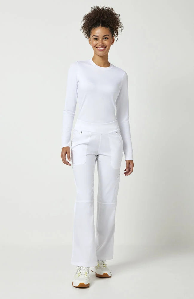 Women's Tori Yoga Scrub Pant - White