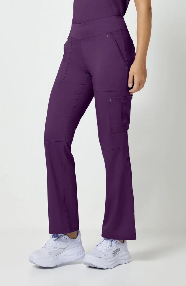 Women's Tori Yoga Scrub Pant - Eggplant