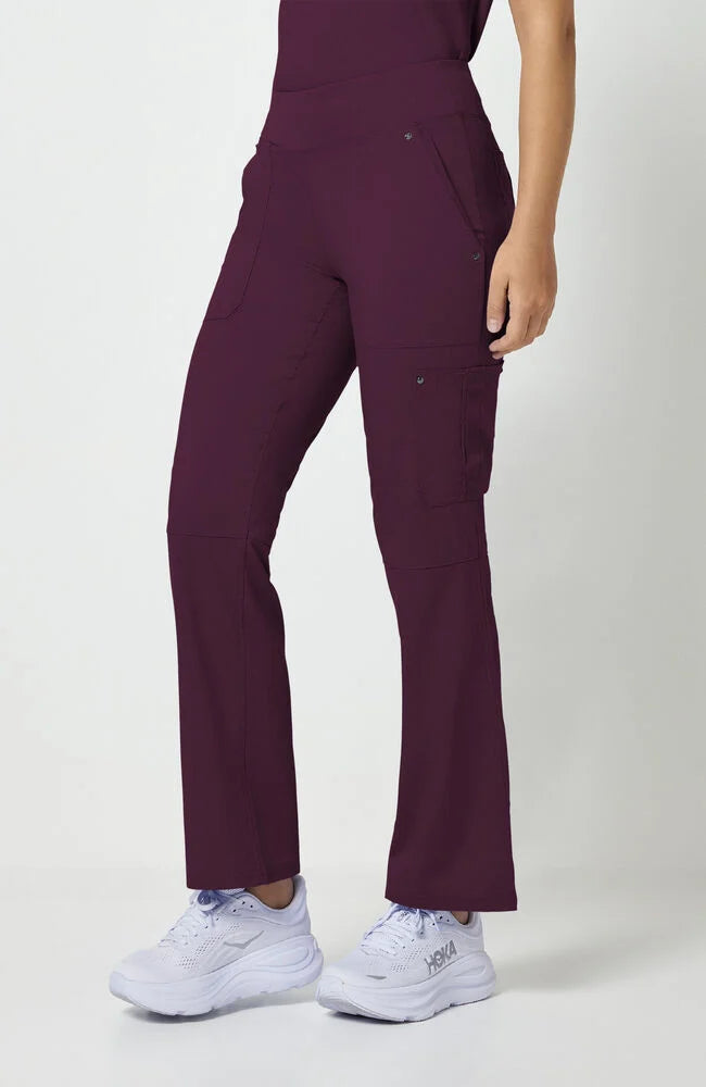 Women's Tori Yoga Scrub Pant - Wine