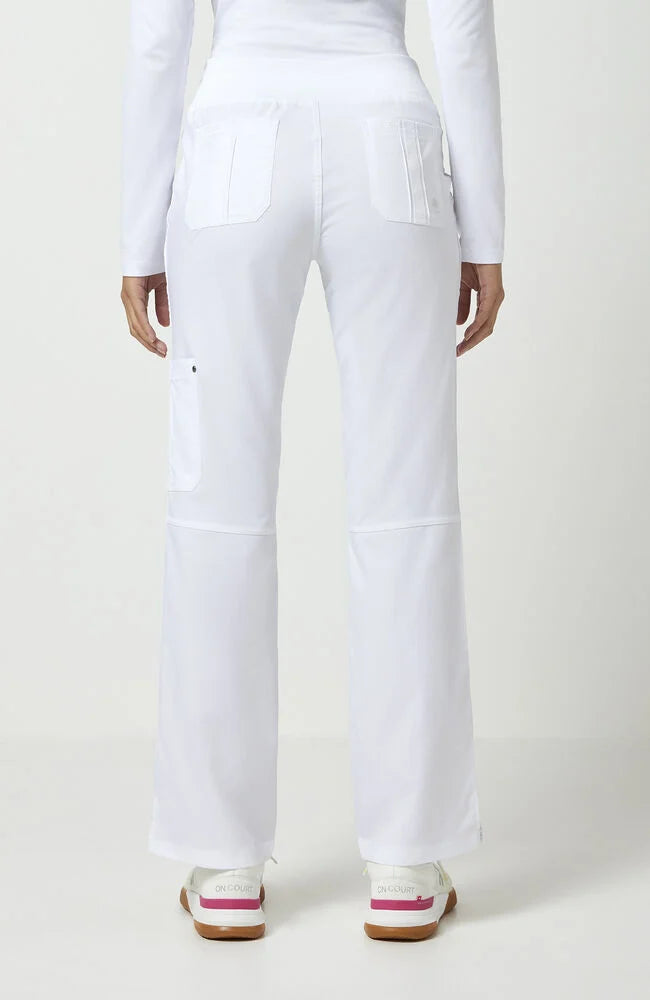 Women's Tori Yoga Scrub Pant - White
