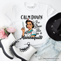 Calm Down - White