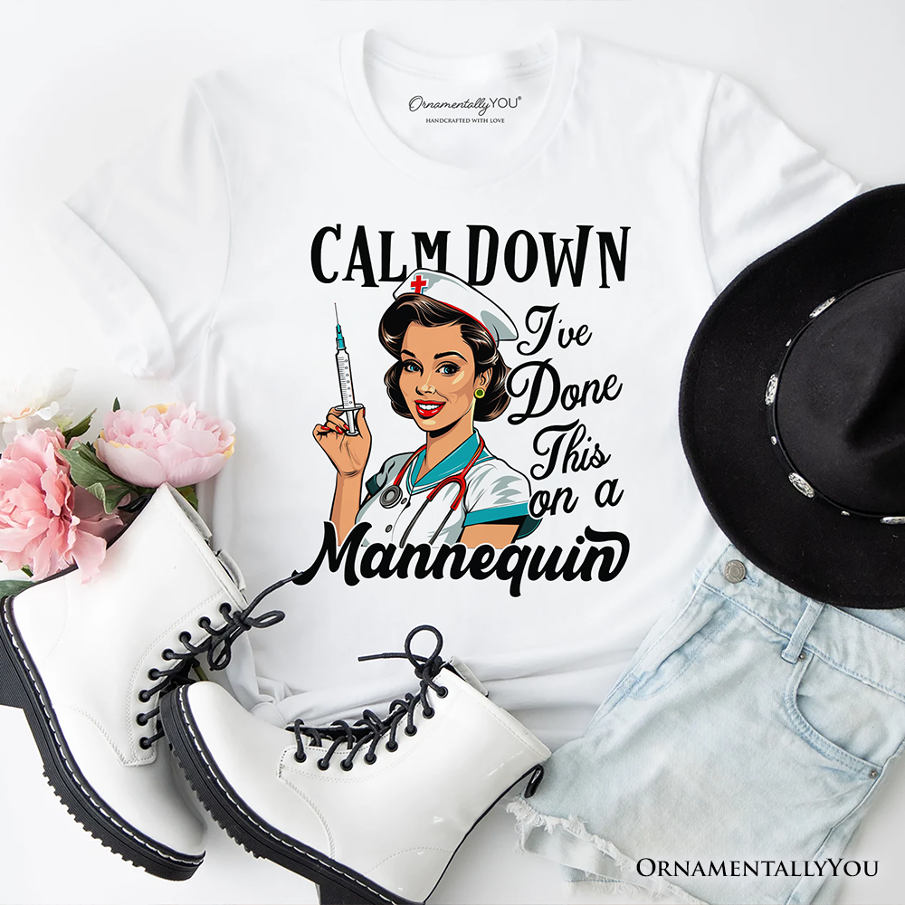 Calm Down - White
