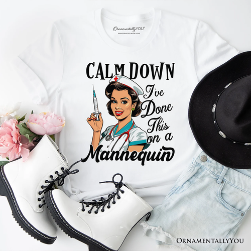 Calm Down - White