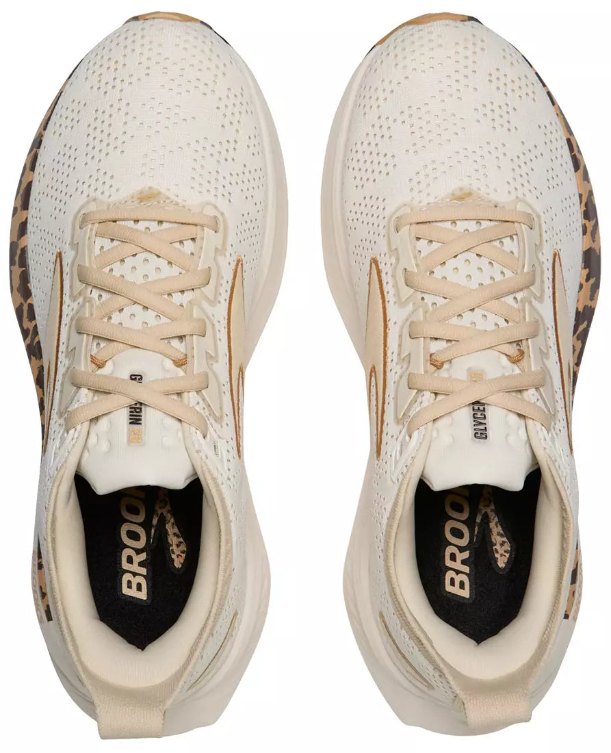 Women's Brooks Untamed Glycerin 23 - Tofu Creme Cheetah