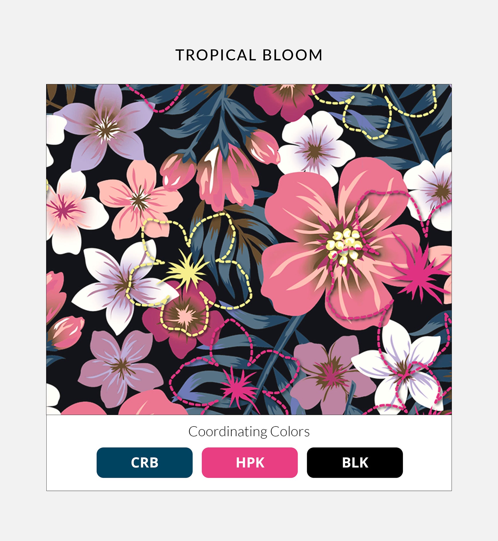 Women's Print Top - Tropical Bloom