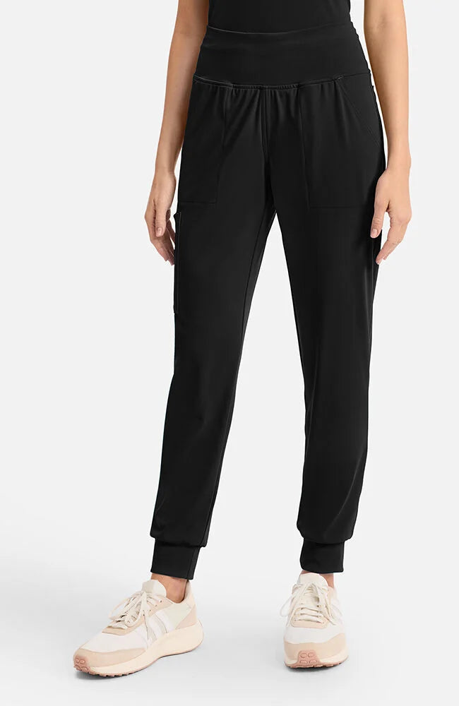 5-Pocket Pull on Jogger Pant - Black