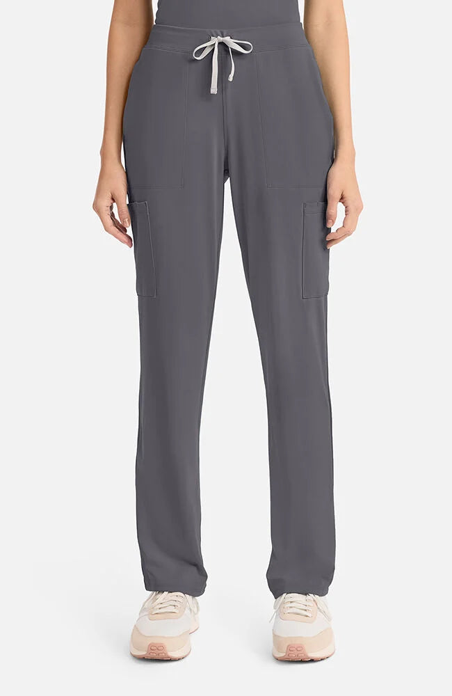 5-Pocket Straight Leg Pant - Pewter