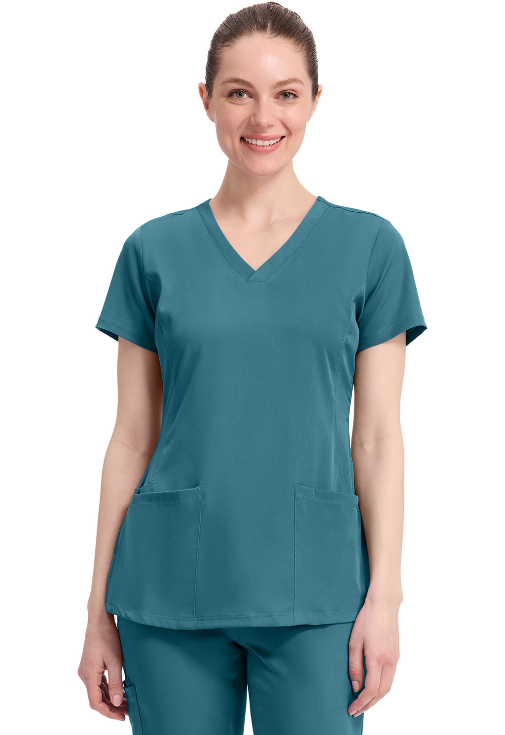 Women's Monica V-Neck Top - Fresh Blue