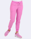 Sheba Jogger Pant - Jacquard Bubble Gum