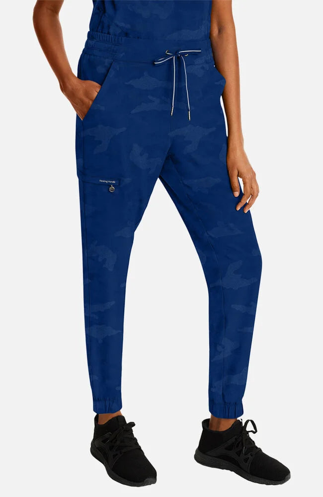 TATE CAMO JOGGER - NAVY