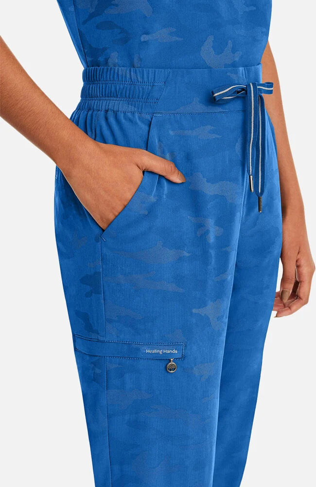 TATE CAMO JOGGER- ROYAL