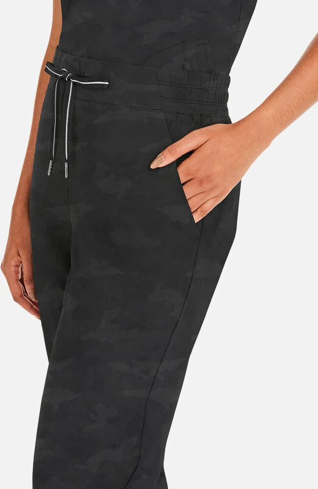 TATE CAMO JOGGER- BLACK