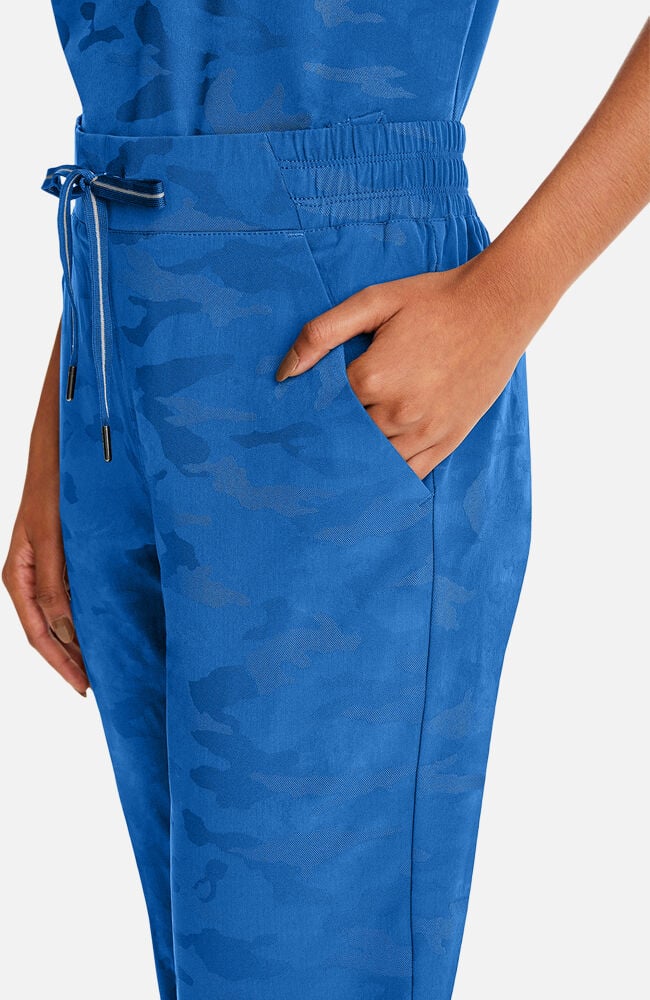 TATE CAMO JOGGER- ROYAL