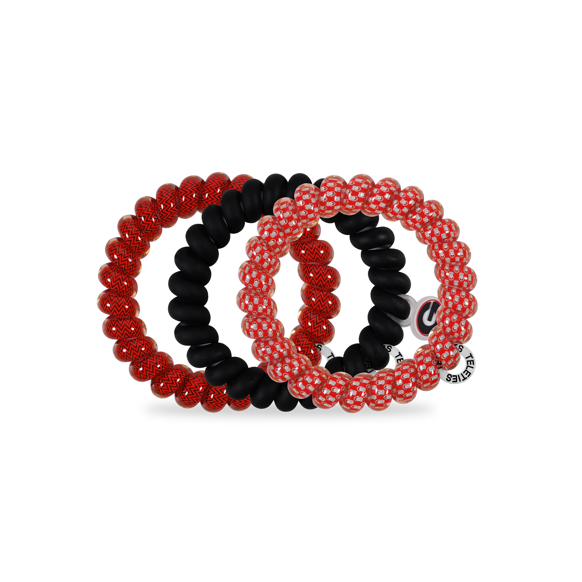 Spiral Hair Coils | Large | Go Dawgs! Hair Ties