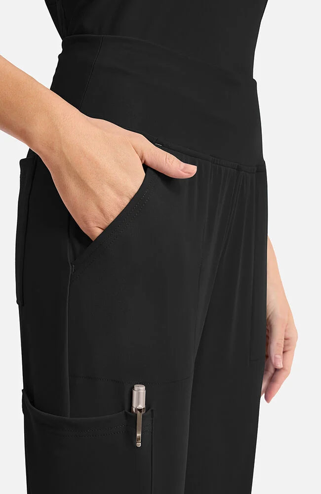 5-Pocket Pull on Jogger Pant - Black