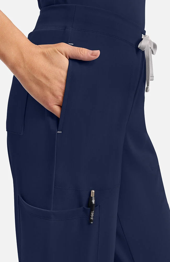 5-Pocket Straight Leg Pant - Navy