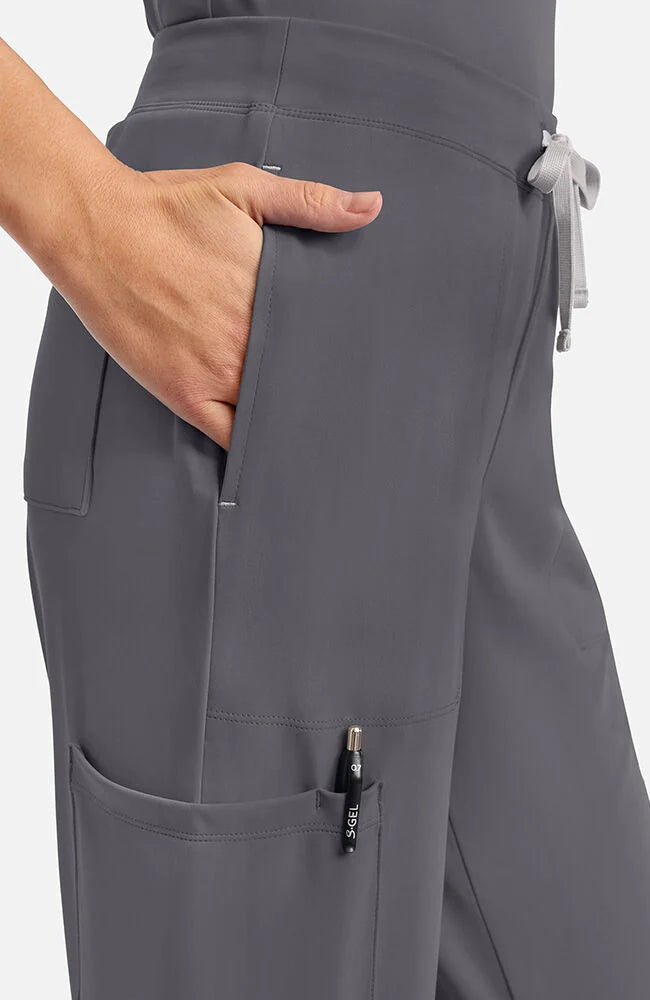 5-Pocket Straight Leg Pant - Pewter
