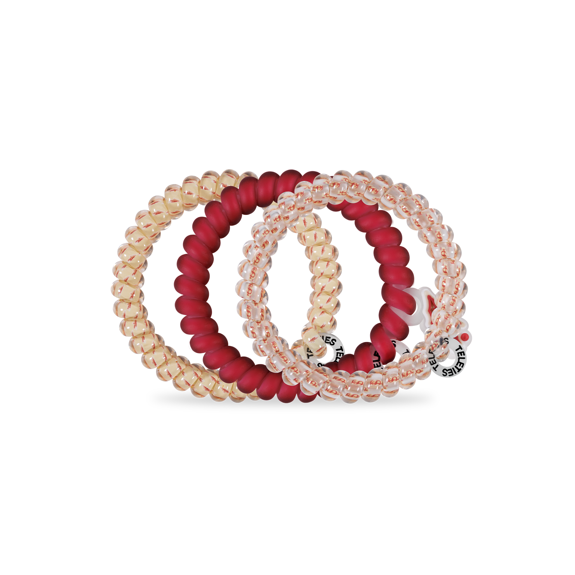 Spiral Hair Coils | Small | Go Noles! Hair Ties