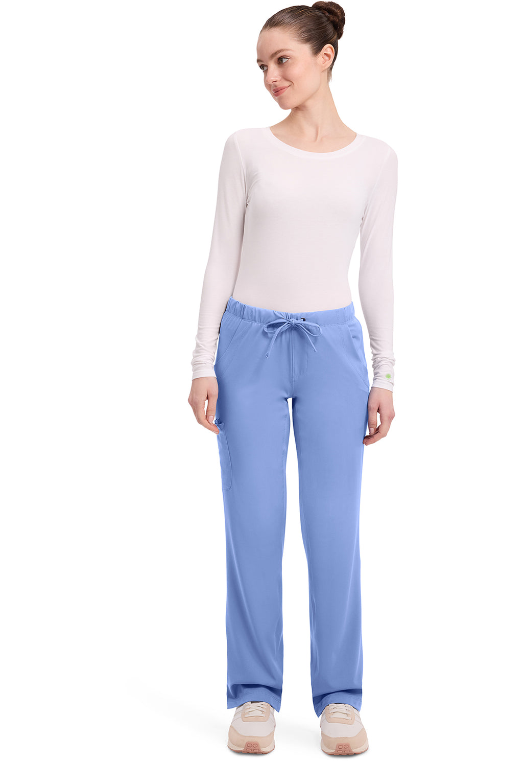 Women's Rebecca Straight Leg Scrub Pant - Ciel