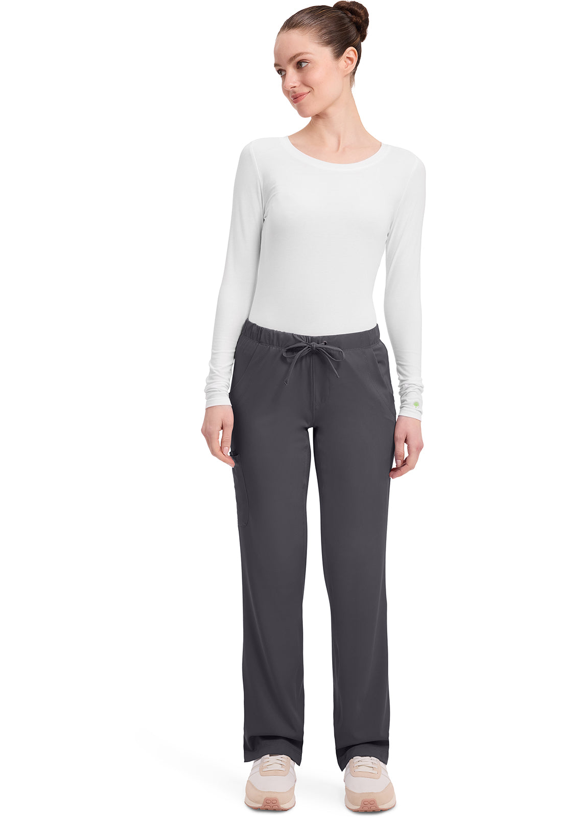 Women's Rebecca Straight Leg Scrub Pant - Pewter