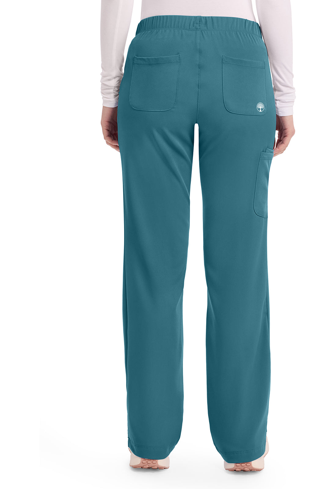 Women's Rebecca Straight Leg Scrub Pant - Fresh Blue