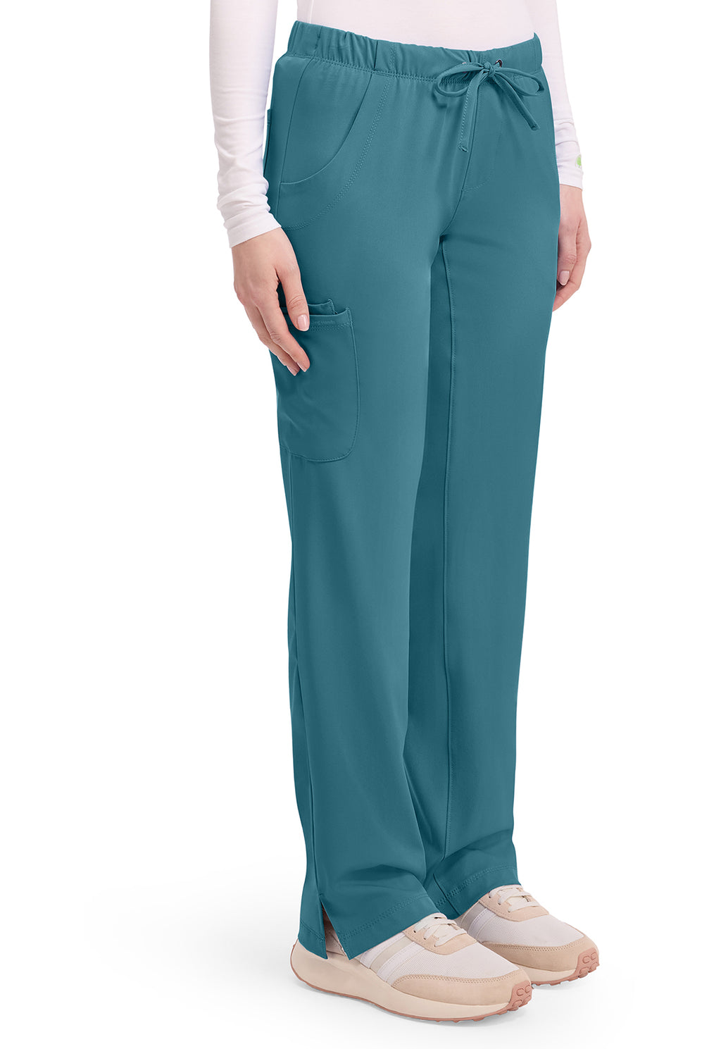 Women's Rebecca Straight Leg Scrub Pant - Fresh Blue