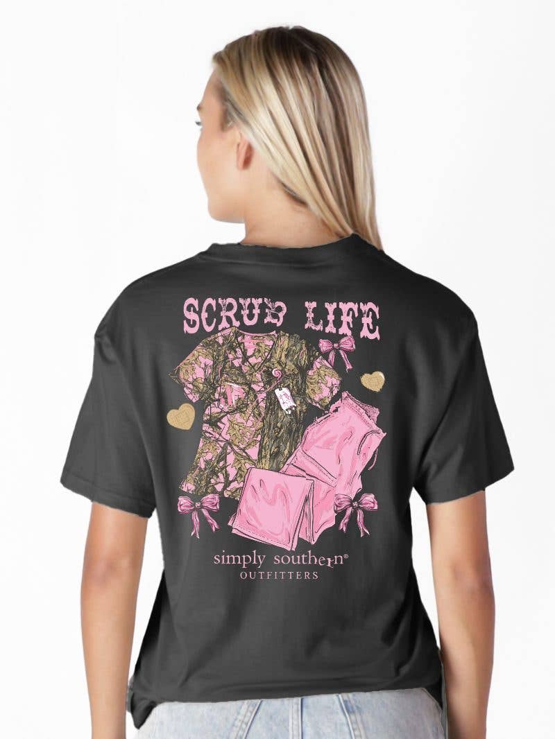 Scrub Life - Black