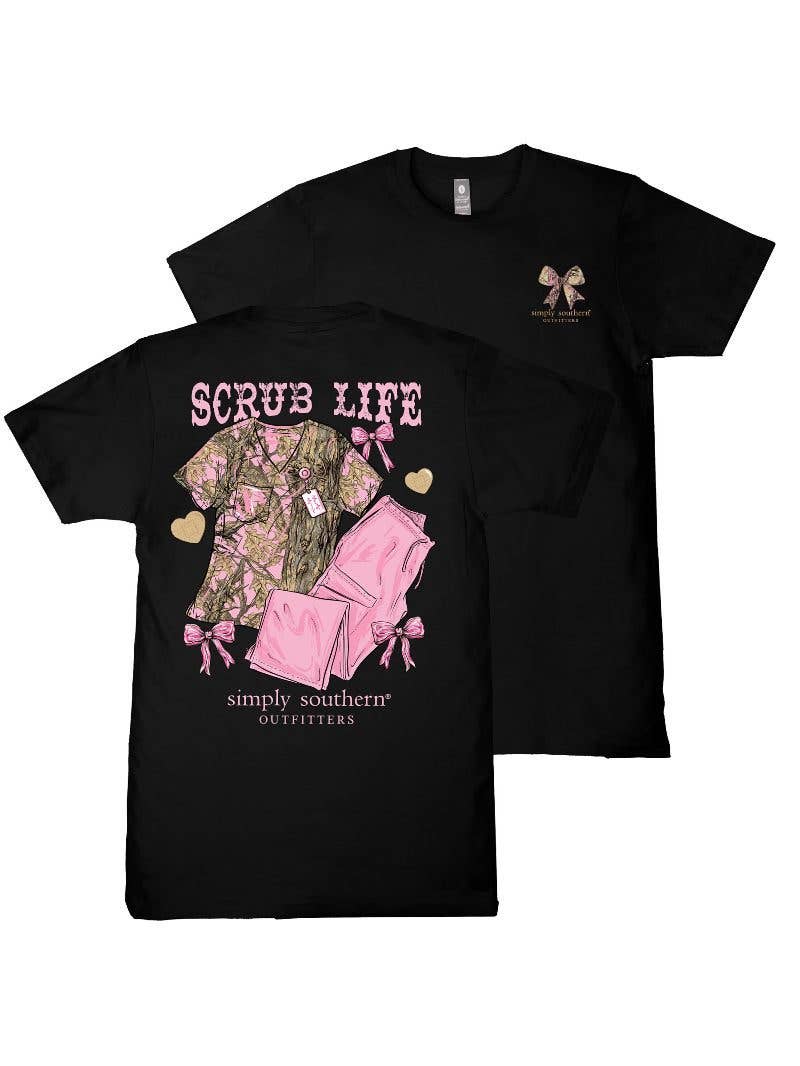 Scrub Life - Black