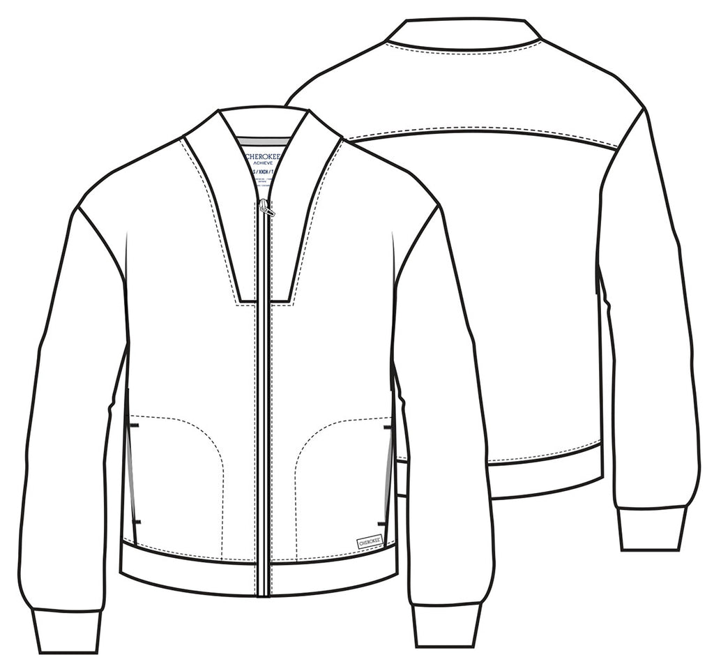 Women's - Pocket Shawl Collar Warm Up Jacket - Hunter