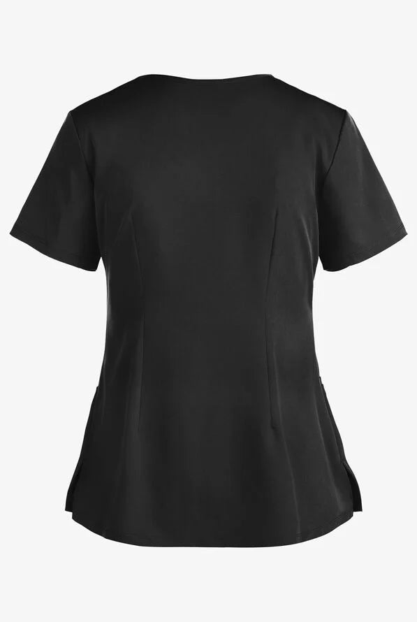 Women's Monica V-Neck Top - Black