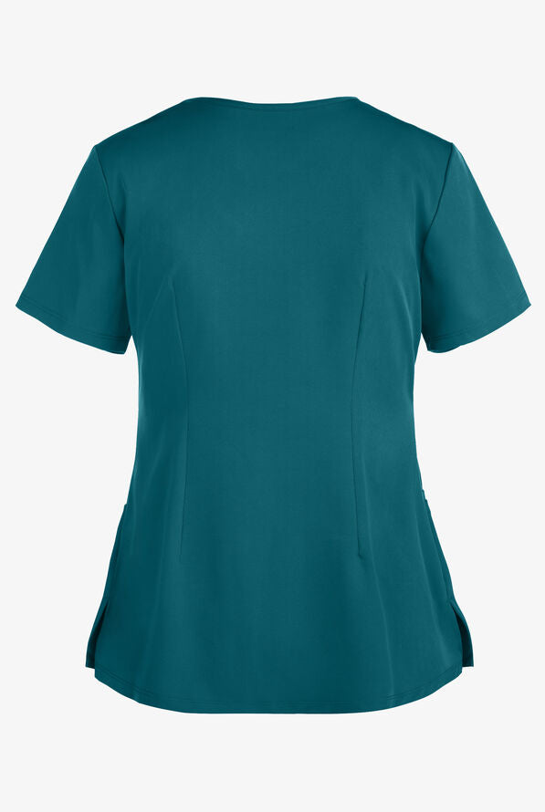 Women's Monica V-Neck Top - Caribbean