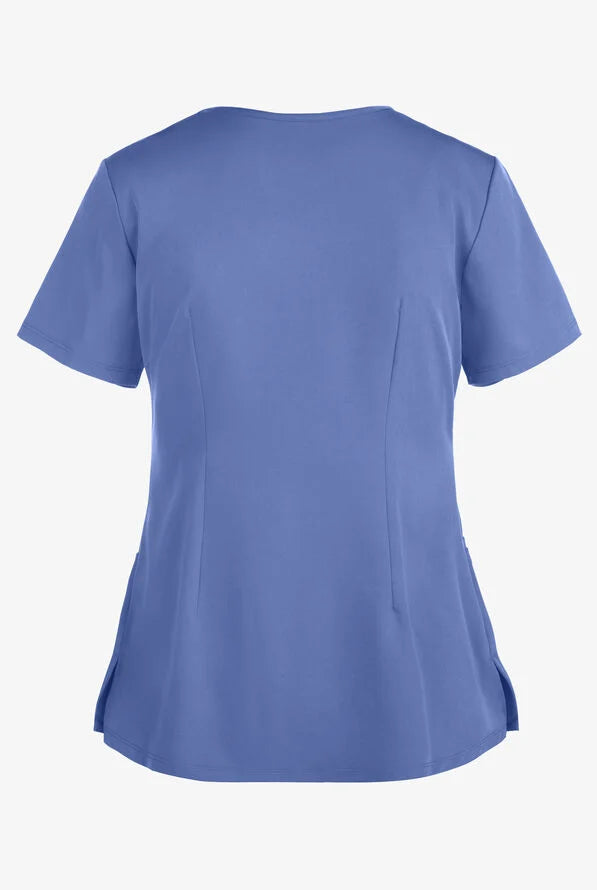 Women's Monica V-Neck Top - Ciel