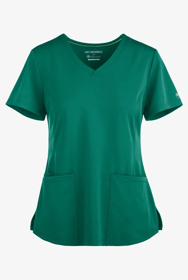 Women's Monica V-Neck Top - Hunter