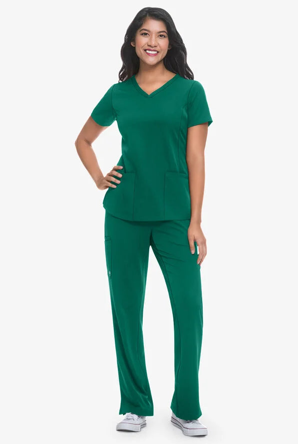 Women's Monica V-Neck Top - Hunter