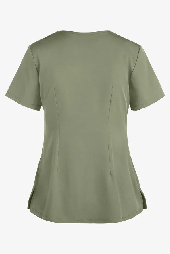 Women's Monica V-Neck Top - Olive