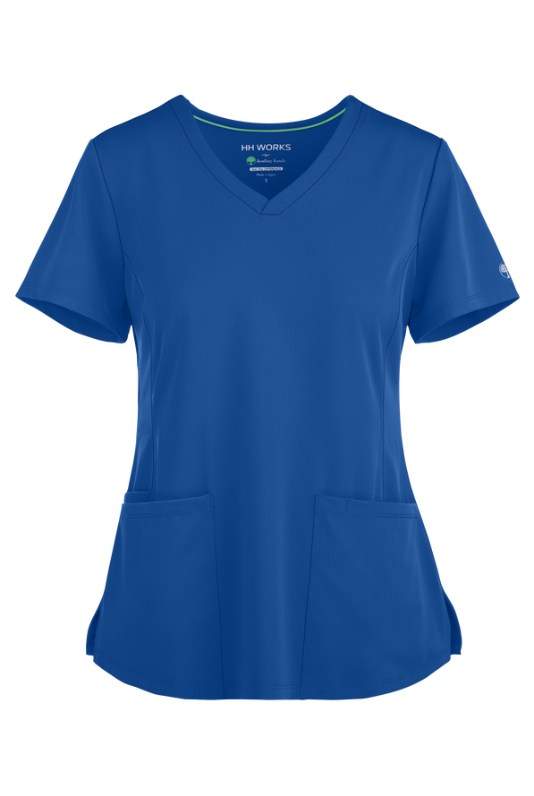 Women's Monica V-Neck Top - Royal
