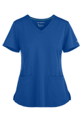 Women's Monica V-Neck Top - Royal