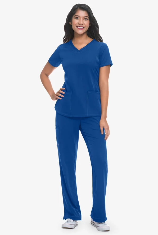 Women's Monica V-Neck Top - Royal