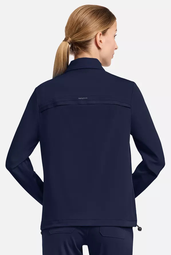 Women's 7-Pocket Zip-Front Jacket - Navy