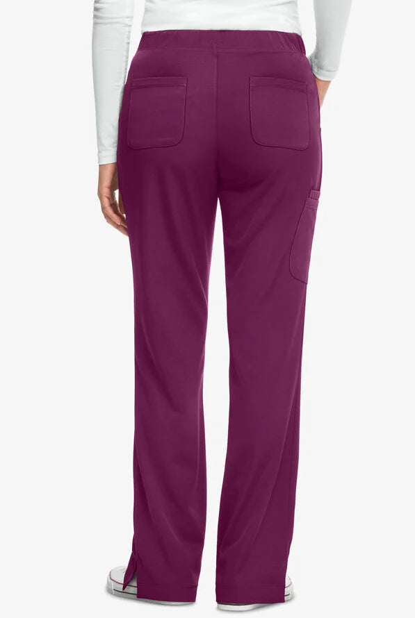 Women's Rebecca Straight Leg Scrub Pant - Wine