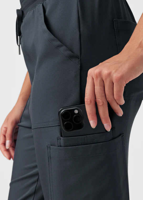 Forward 8-Pocket Cargo Jumpsuit - Pewter