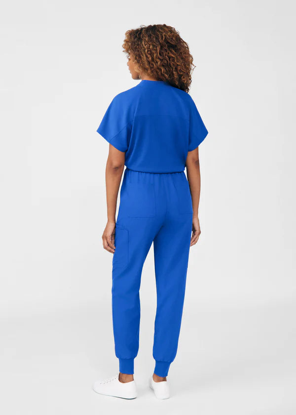 Forward 8-Pocket Cargo Jumpsuit - Royal