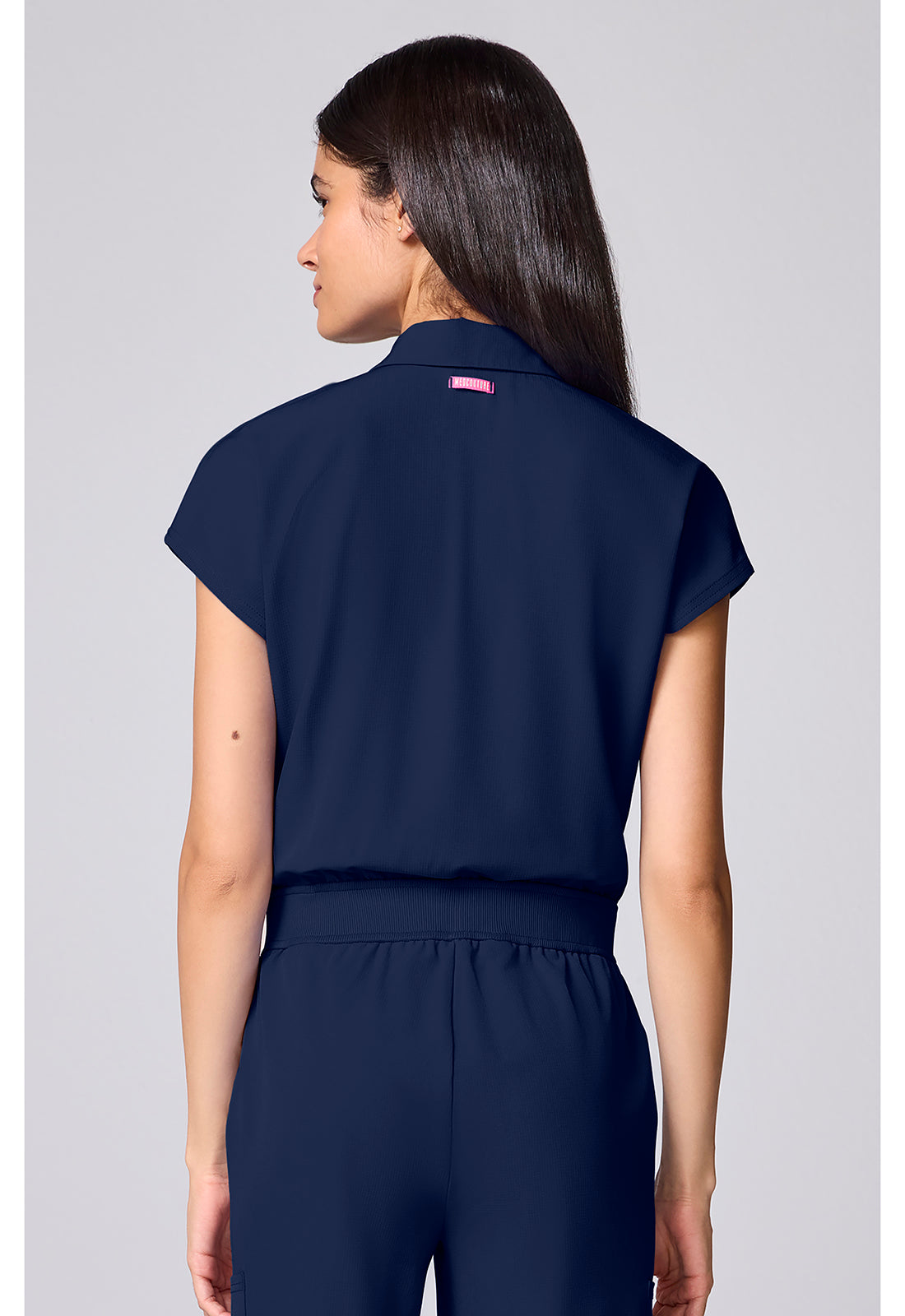 Women's Dolman Wide Leg Jumpsuit - Navy