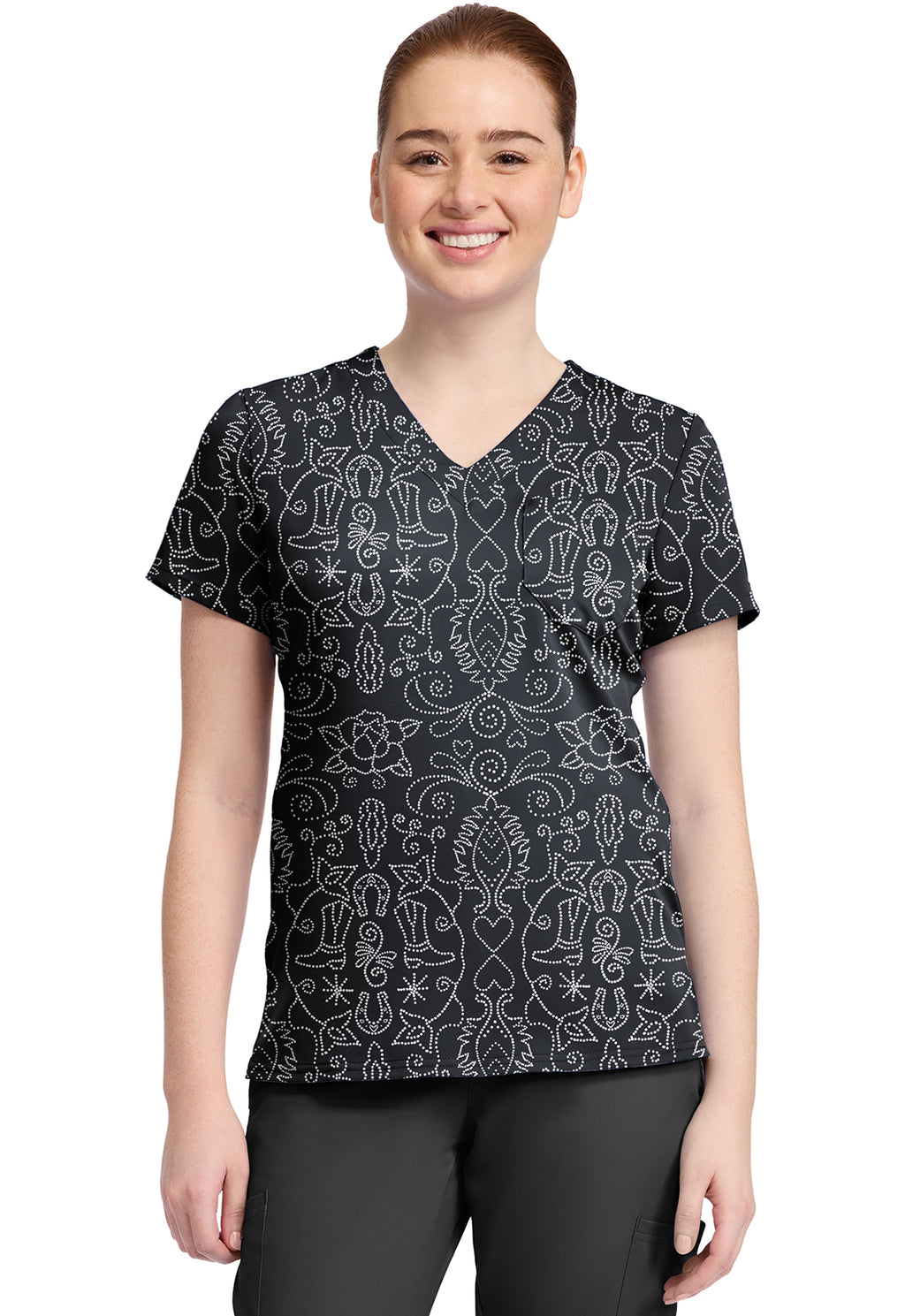 Women's First Rodeo Print Top
