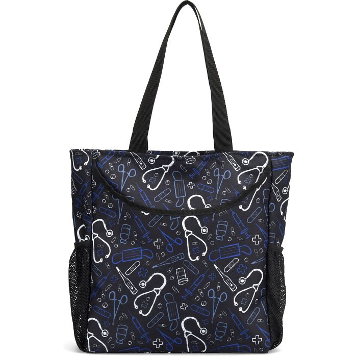 Ultimate Day Tote - Black Medical Print