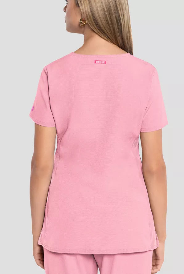 Women's 3-Pocket V-Neck Scrub Top