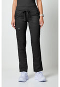 Women's Tapered Leg Drawstring Pant - Black