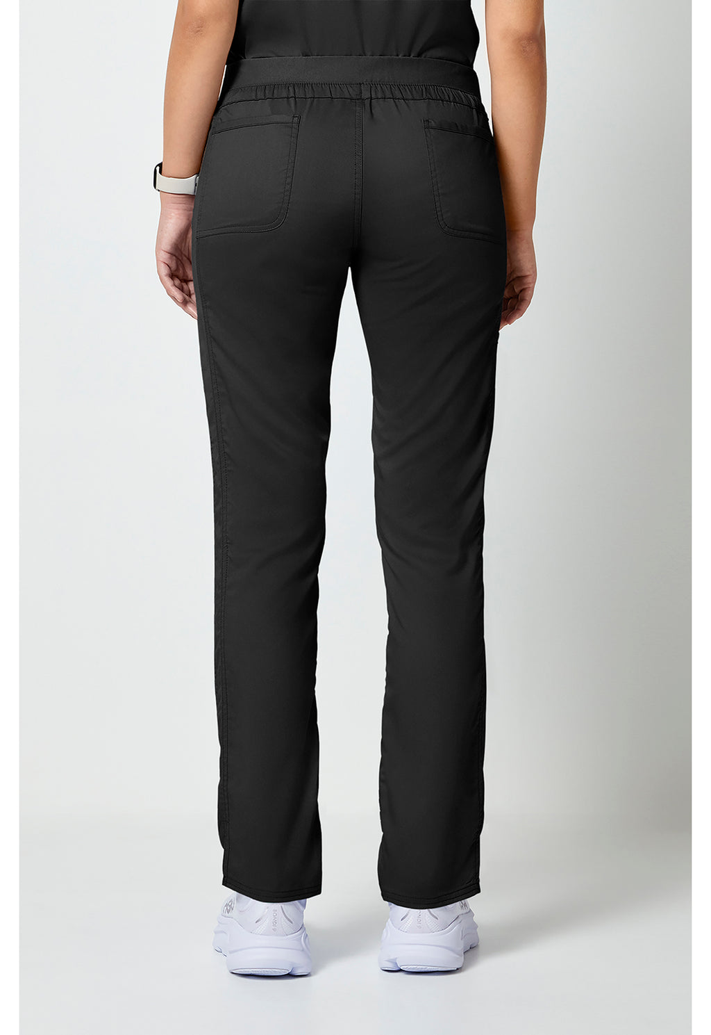 Women's Tapered Leg Drawstring Pant - Black